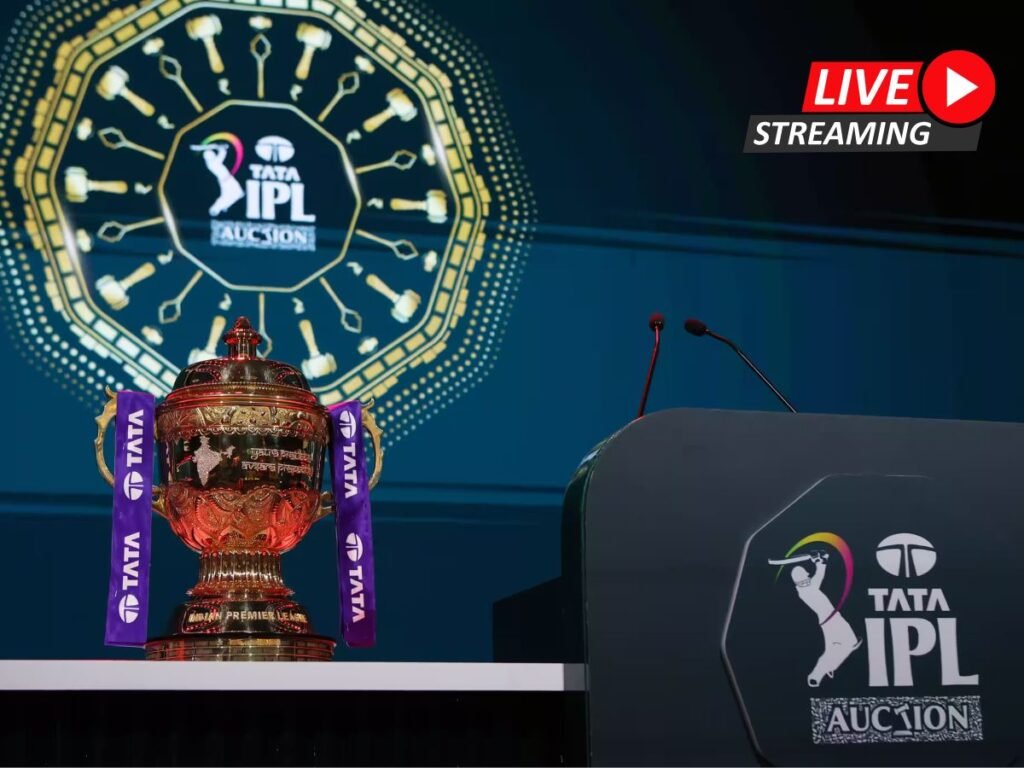 Where to watch IPL auction 2026 live in each region?
