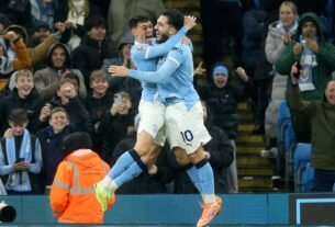 Rayan Cherki Rabona Manchester City vs Sunderland 3-0