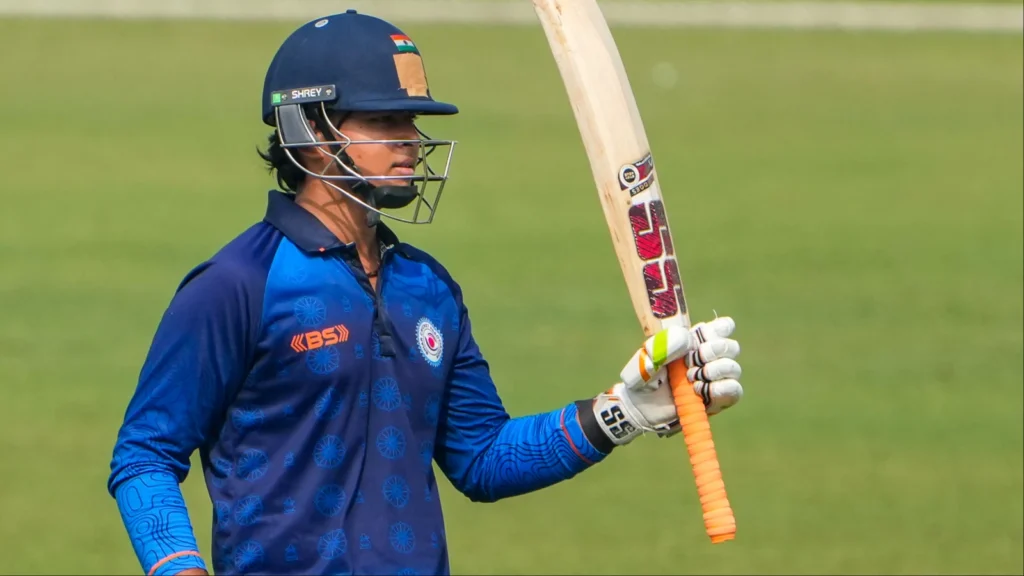 Vaibhav Suryavanshi 190 from 84 balls Vijay Hazare Trophy 2025-26