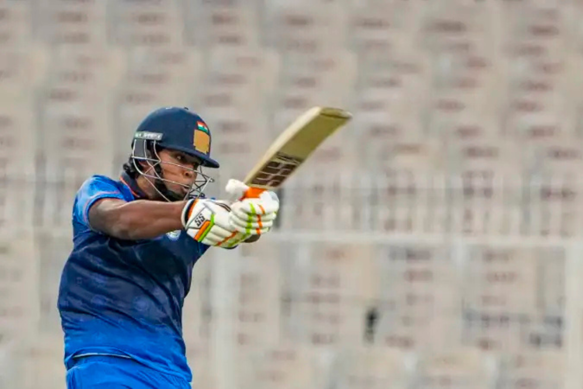 why vaibhav suryavanshi missing vijay hazare trophy bihar vs manipur