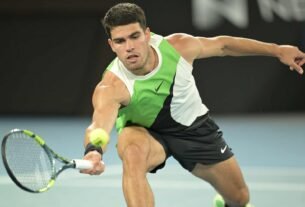 Carlos Alcaraz Next opponent second round Australian Open 2026