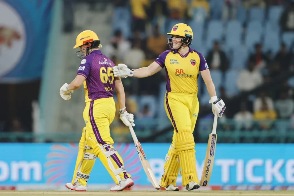 Georgia Voll and Grace Harris forged a fine opening stand for UP Warriorz in WPL last season