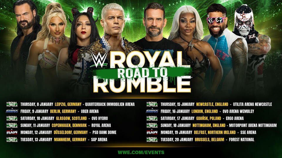 Royal Road to Rumble WWE Friday Night SmackDown