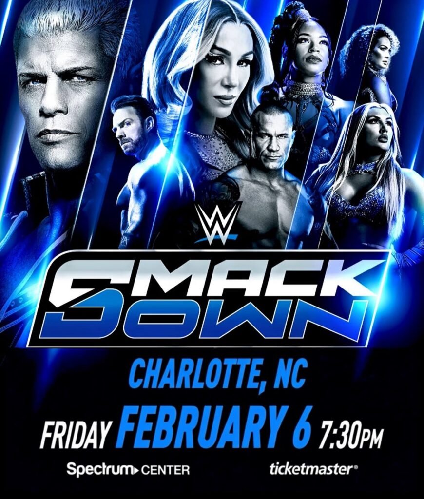 WWE SmackDown February 6 2026 start time and broadcast details