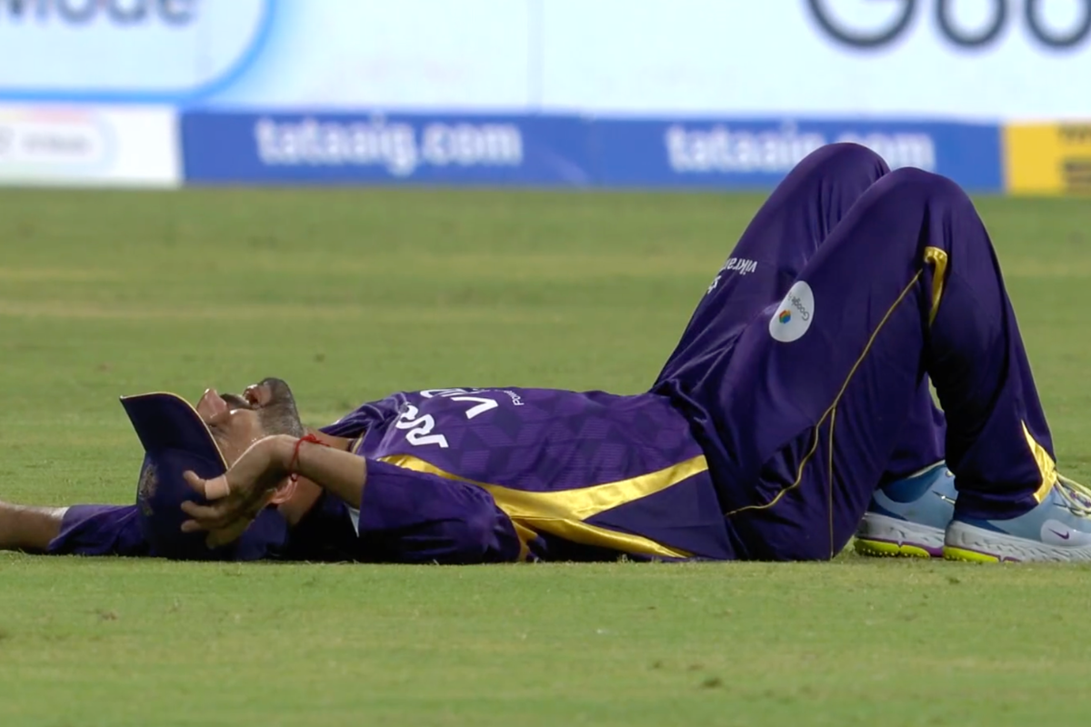 Ajinkya Rahane injury MI vs KKR IPL 2026