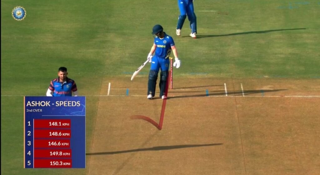 Ashok Sharma 150 kph