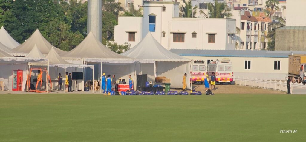 CSK match today practice 2026