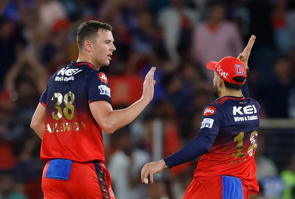 Josh Hazlewood IPL 2026 availability