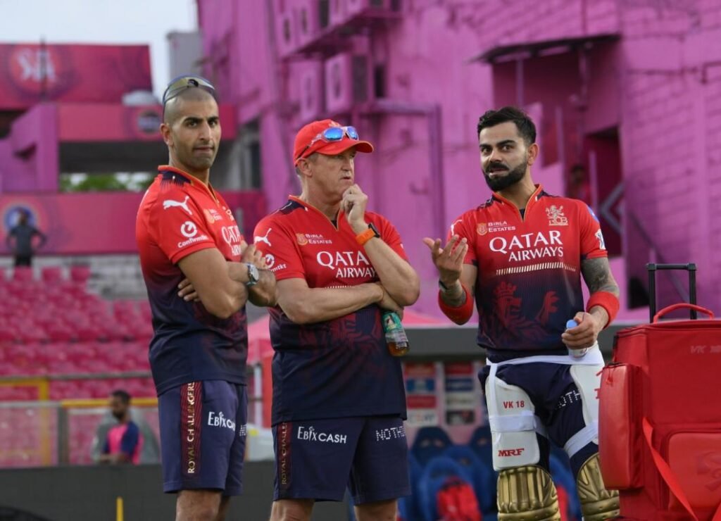 Josh Tongue RCB — Mo Bobat and Andy Flower