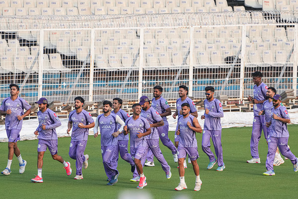 KKR practice match live updates 2026