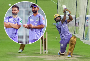 KKR practice match scorecard 2026