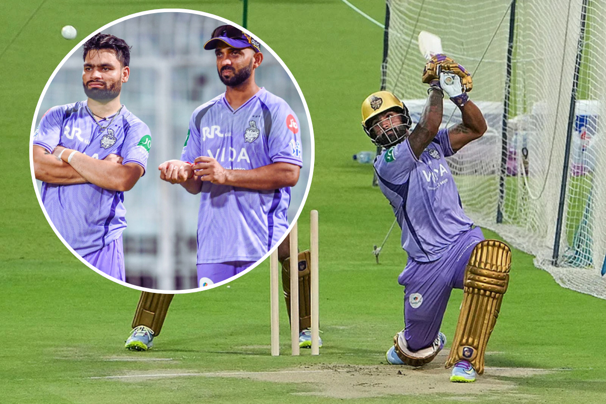 KKR practice match scorecard 2026