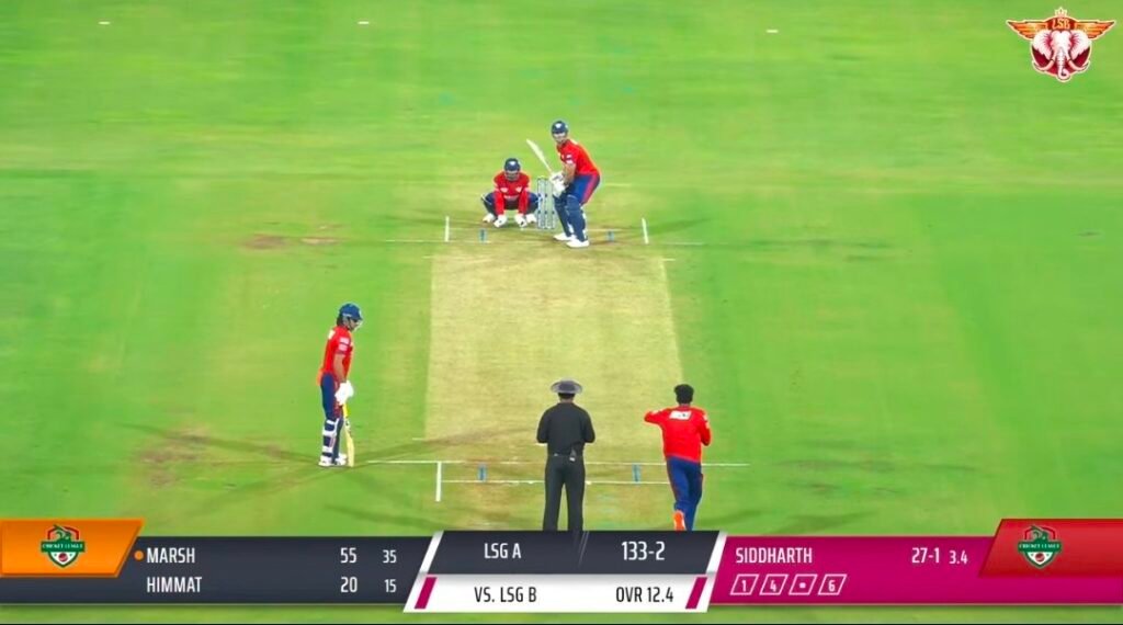 Mitchell Marsh LSG intra squad match 2026 scorecard