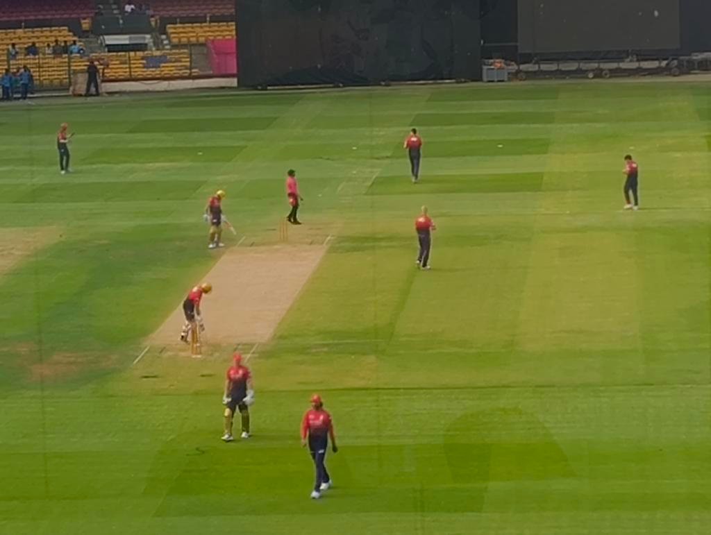 RCB 2nd practice match scorecard 2026