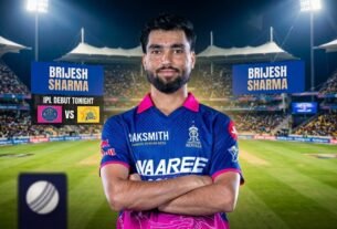Rajasthan Royals Brijesh Sharma IPL 2026