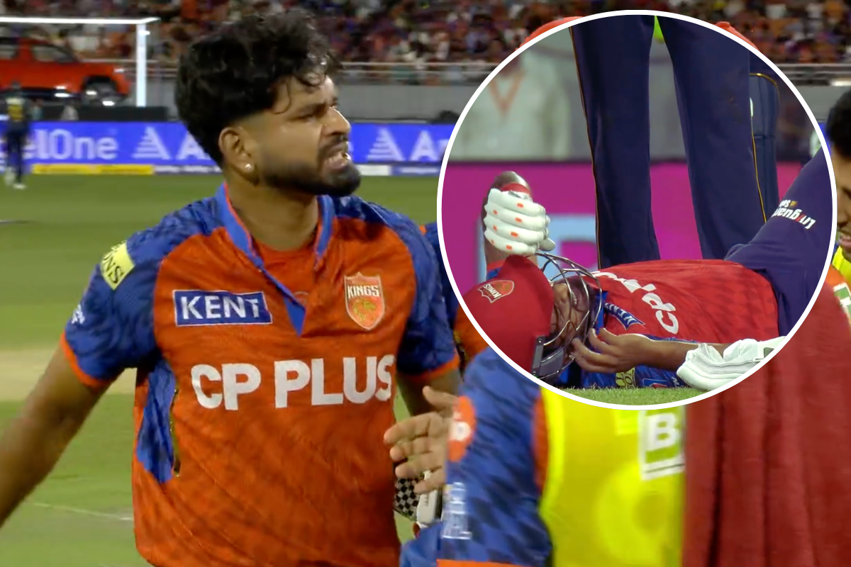 Shreyas Iyer Injury Concerns, Refuses to Walk Off Despite Pain After Brutal Hit From Cooper Connolly [WATCH]