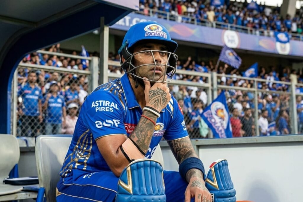 Why is Suryakumar Yadav not playing today