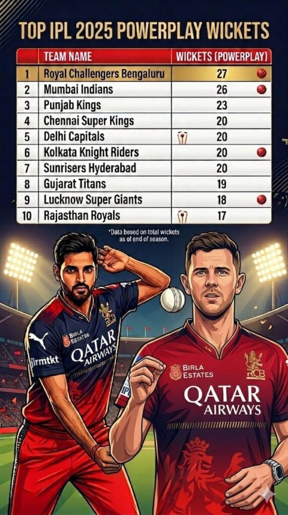RCB powerplay bowling