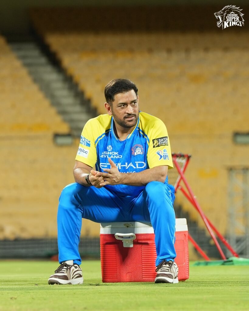 Why is MS Dhoni not playing RR vs CSK IPL 2026