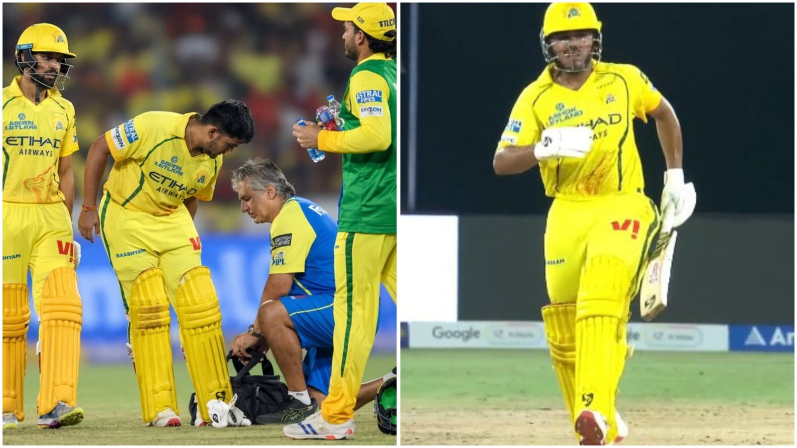 Ayush Mhatre injury update hamstring SRH vs CSK IPL 2026