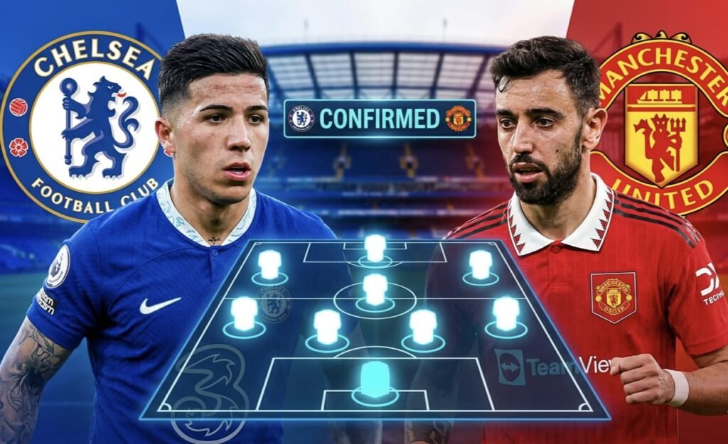 Chelsea Vs Man Utd Starting XI Confirmed: Full Lineups & Substitutes ...