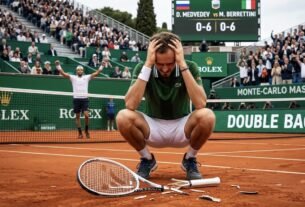 Daniil Medvedev Eliminated Monte Carlo Masters 2026