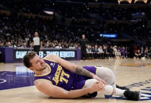 Luka Dončić Injury update Los Angeles Lakers Forward