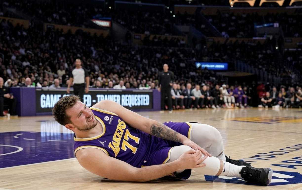 Luka Dončić Injury update Los Angeles Lakers Forward