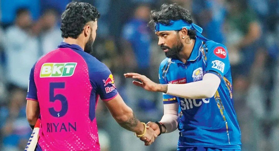 RR vs MI Weather Riyan Parag Hardik Pandya toss IPL 2026