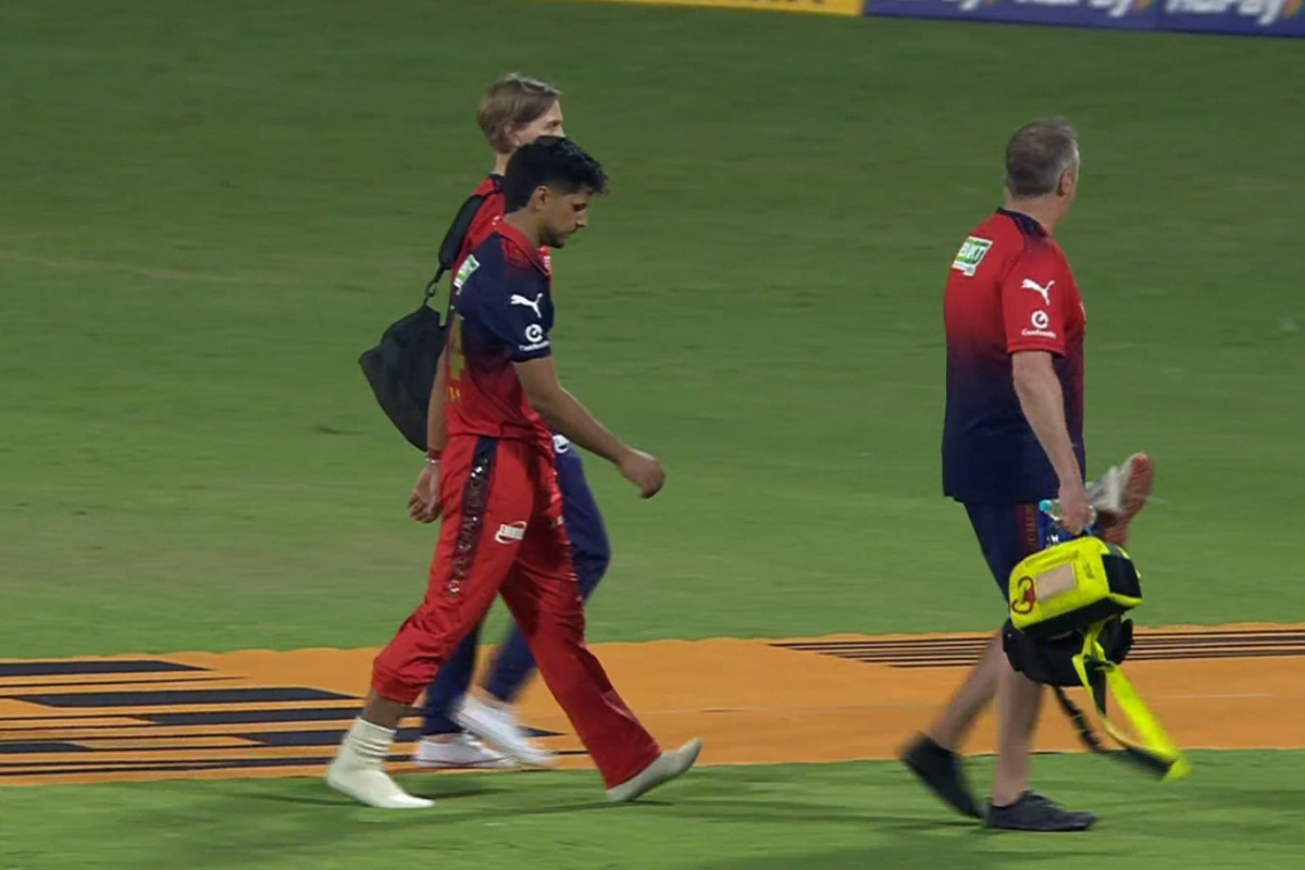 Rasikh Salam injury update RCB vs GT IPL 2026