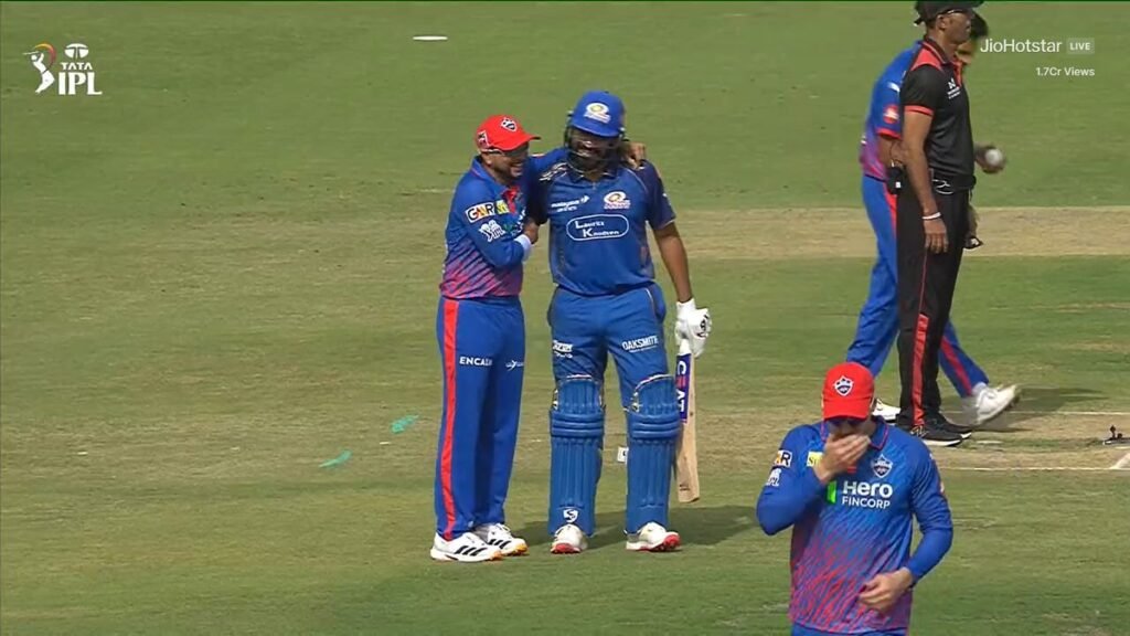 Rohit Sharma Kuldeep Yadav DC vs MI IPL 2026