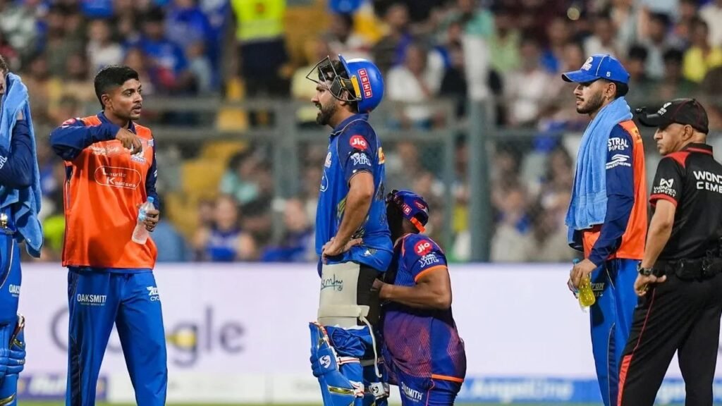Rohit Sharma hamstring injury