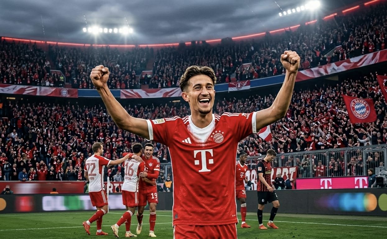 Tom Bischof Bayern Hero freiburg win 3-2