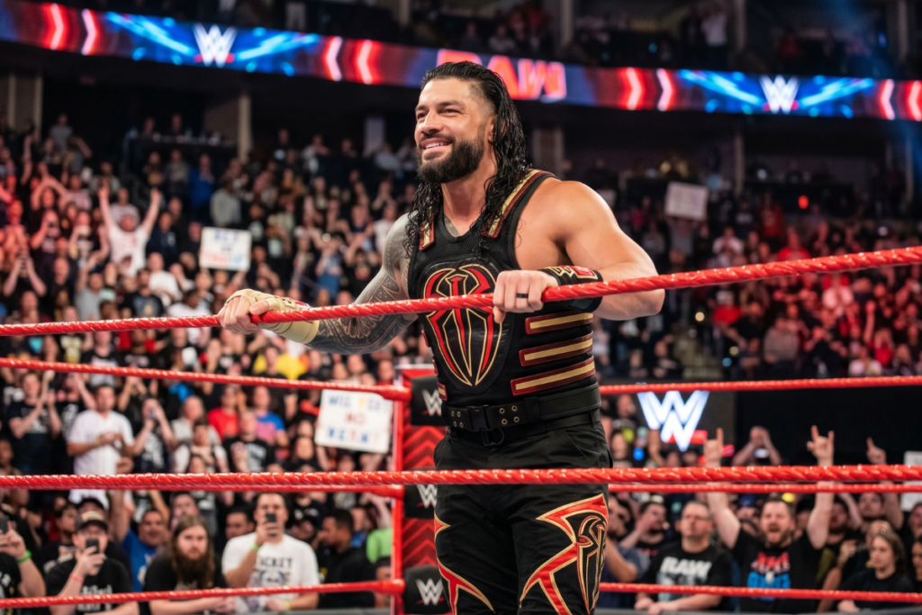 Roman Reigns WWE Raw Results April 27 2026