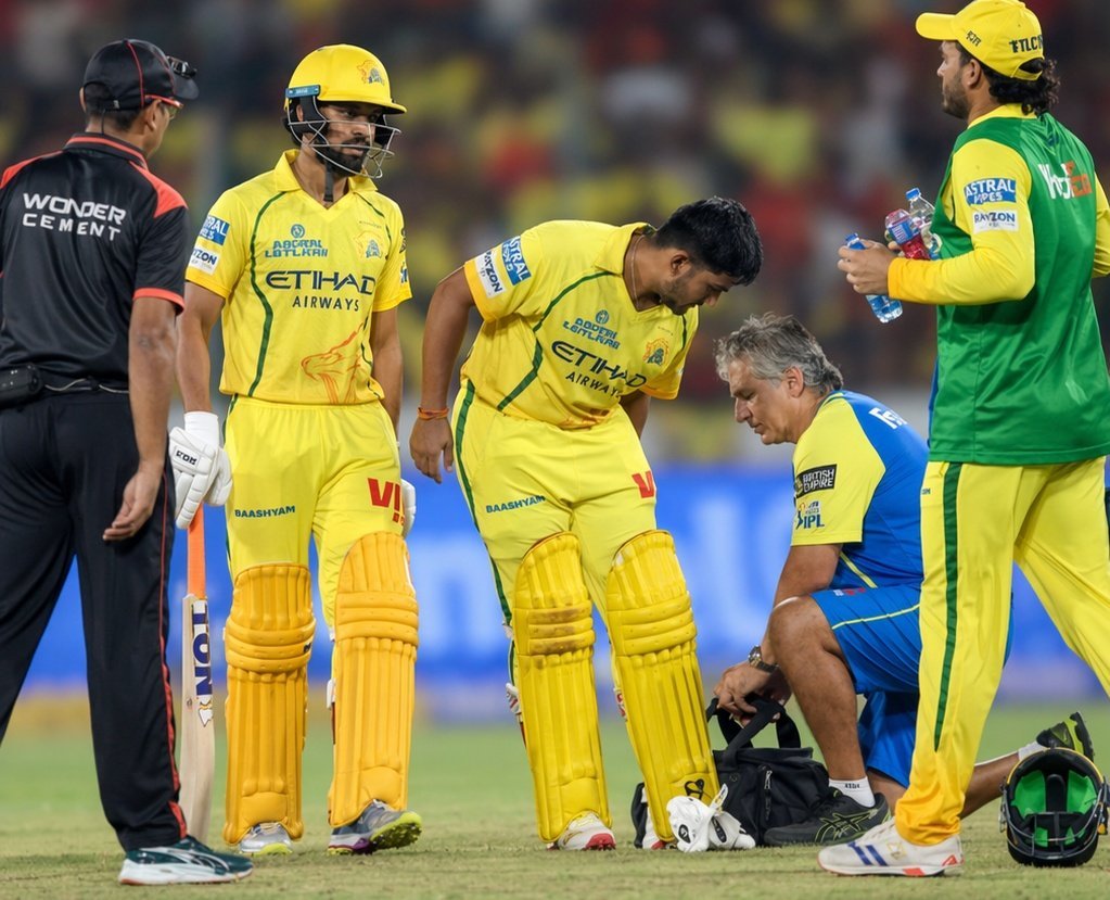 What happened to Ayush Mhatre