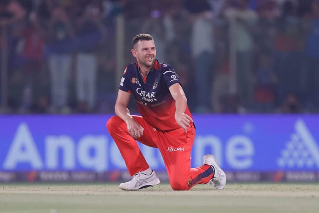 Will Hazlewood play today vs csk in ipl 2026