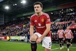 harry Maguire Suspension Over Manchester United vs Brentford today