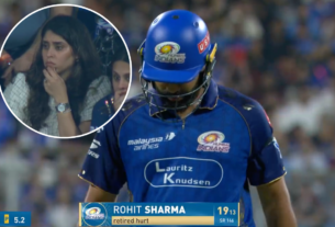 why is rohit sharma retired hurt today MI vs RCB IPL 2026 is Rohit sharma injured