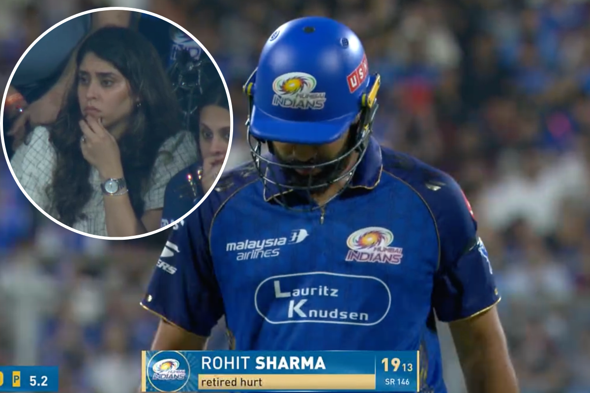 why is rohit sharma retired hurt today MI vs RCB IPL 2026 is Rohit sharma injured