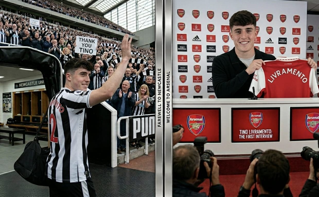 Arsenal Transfer News Tino Livramento Newcastle United