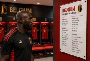 Belgium squad World Cup 2026 Romelu Lukaku