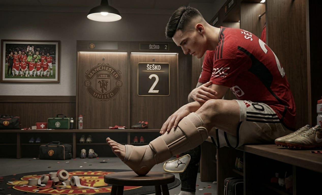 Benjamin Sesko Injury Manchester United Premier league 2025-26