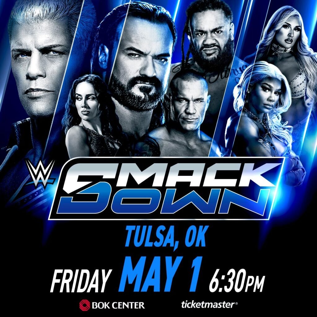 Drew McIntyre SmackDown May 1 lineups