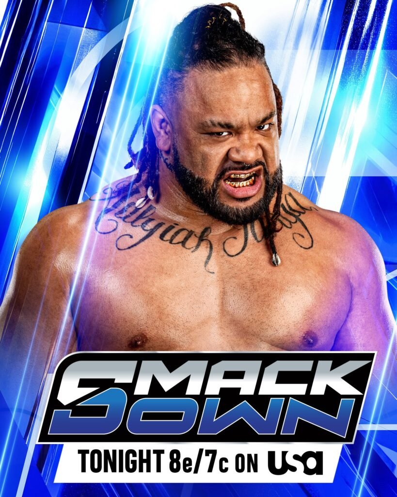 Jacob Fatu Friday Night SmackDown May 8 2026 Match Card