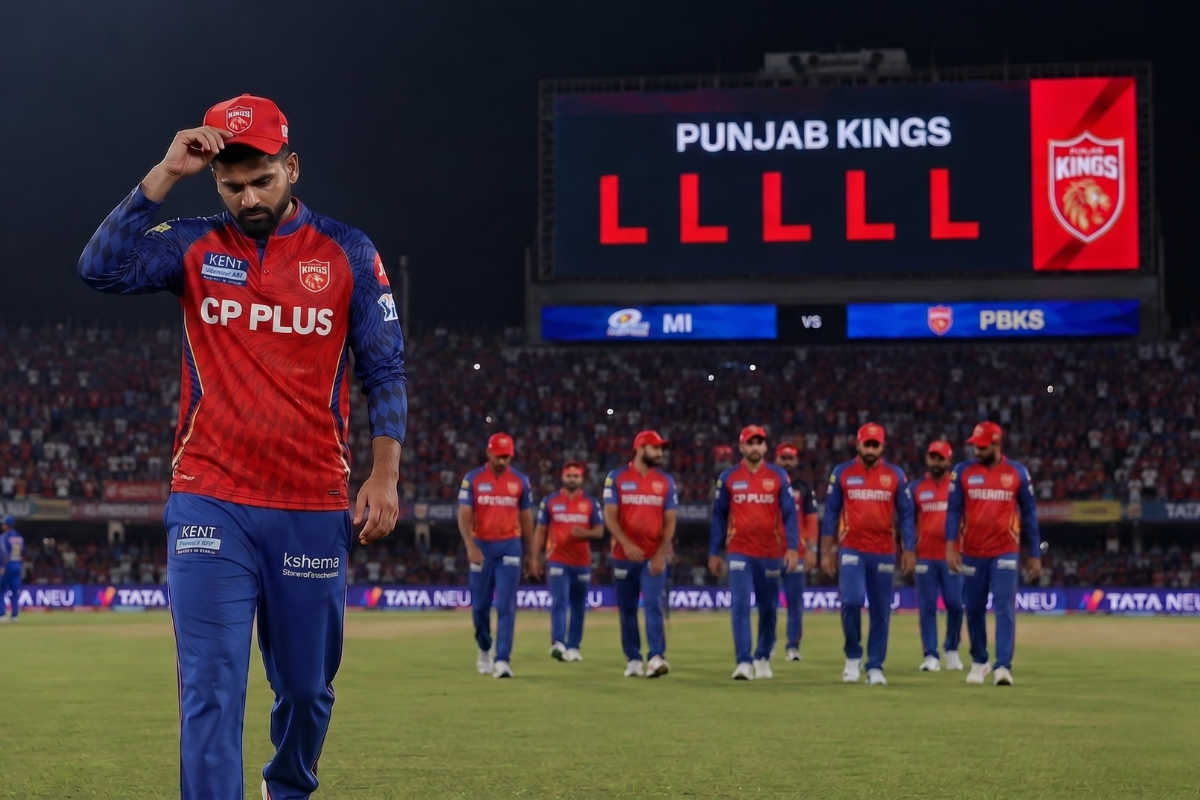 Punjab Kings Playoffs Chances 2026 Takes U-Turn After 5 Consecutive Losses