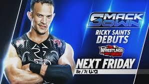 Ricky Saints Smackdown debut May 1 match card