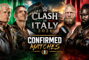 WWE Clash In Italy 2026 Match Card Every Confirmed Match