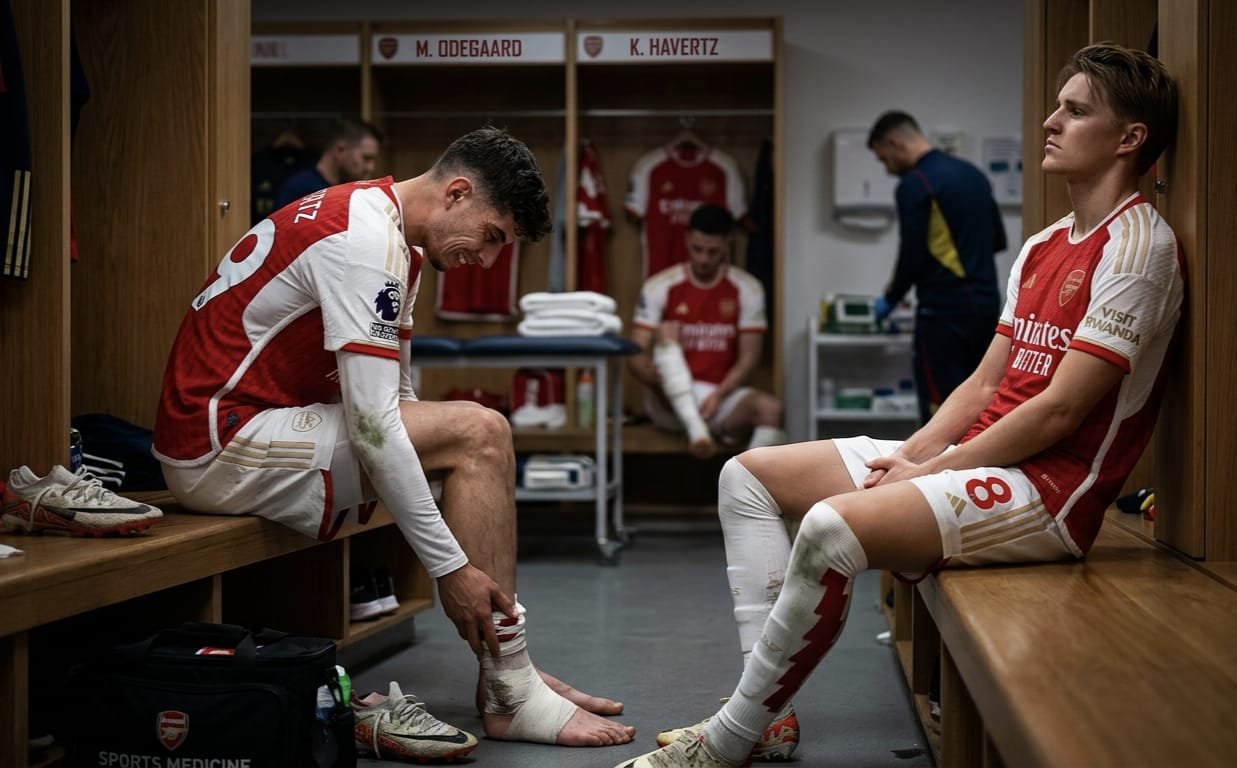 Arsenal Injury List Martin Odegaard Kai Havertz