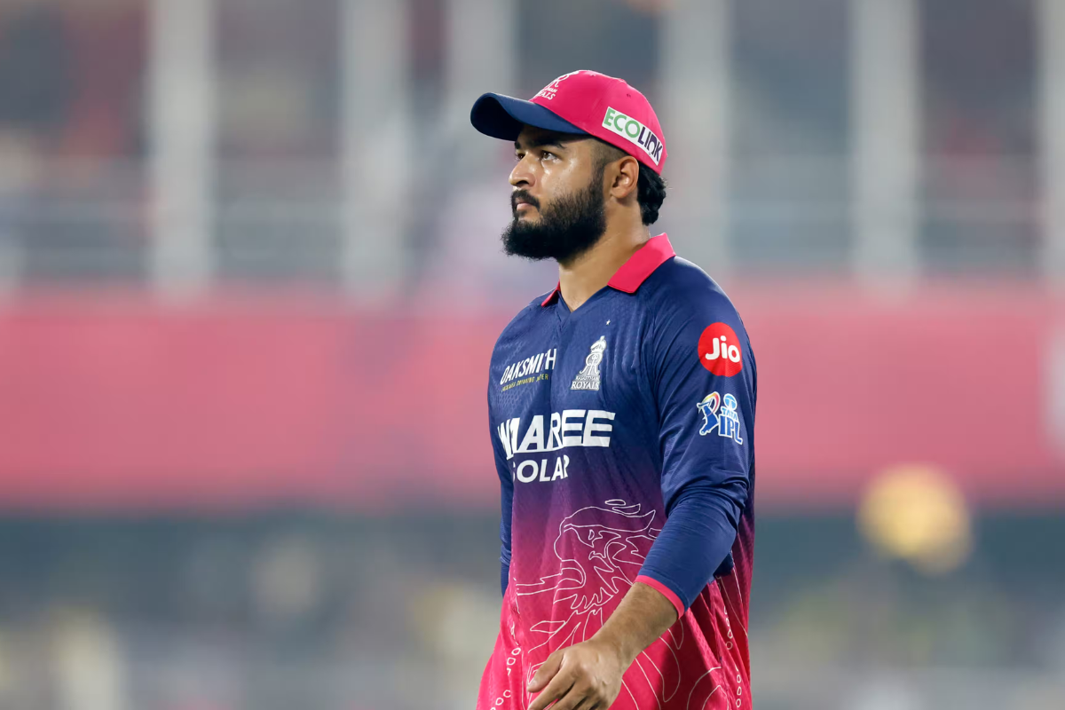Why is Riyan Parag not playing today for RR vs GT in IPl 2026 match