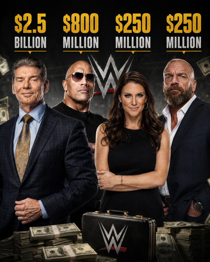 Richest WWE wrestlers compared to highest paid active WWE superstars in 2026